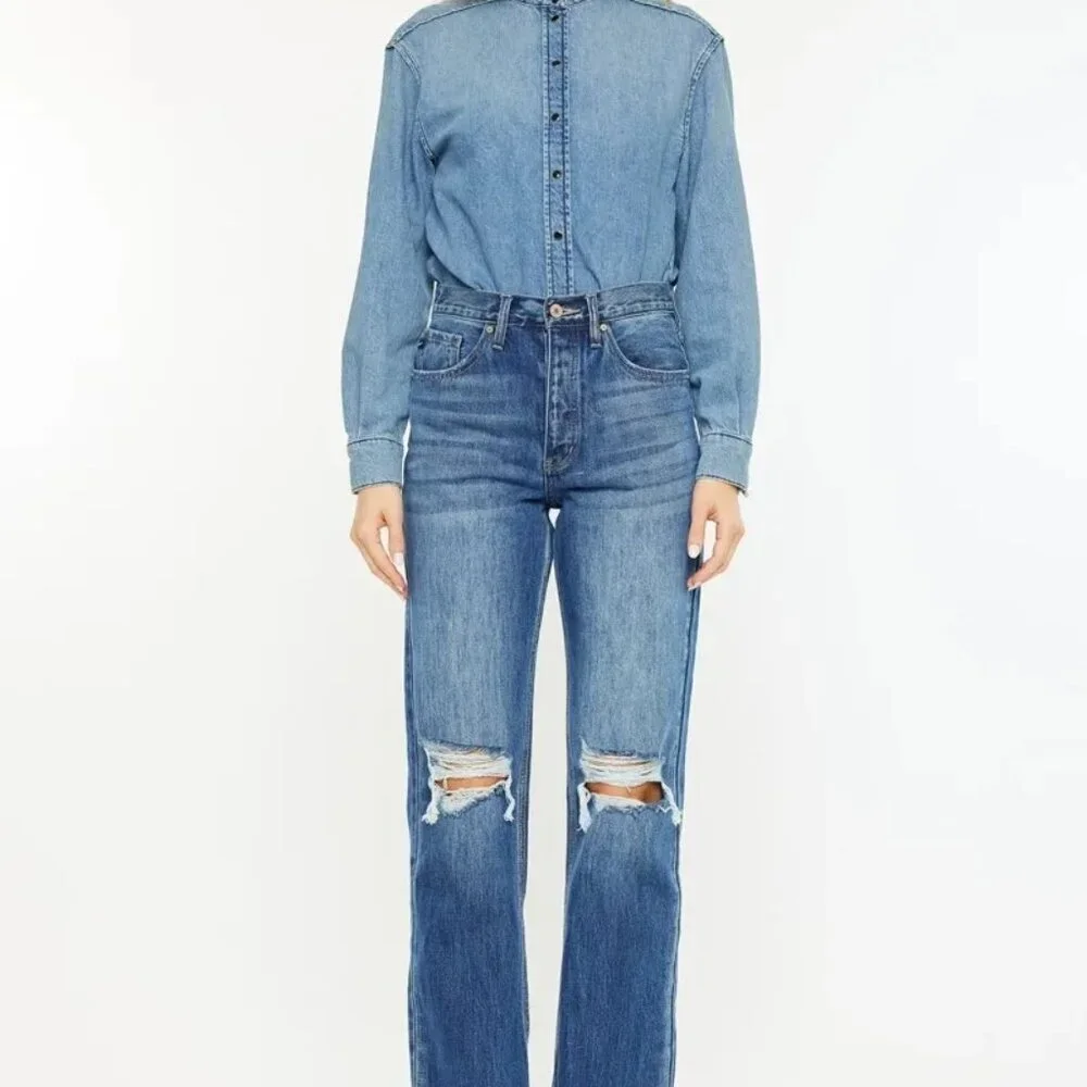 Kancan Ultra‎ High Rise 90's Boyfriend Jeans